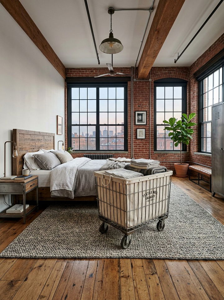 Industrial laundry trolley - 30 bedroom laundry baskets