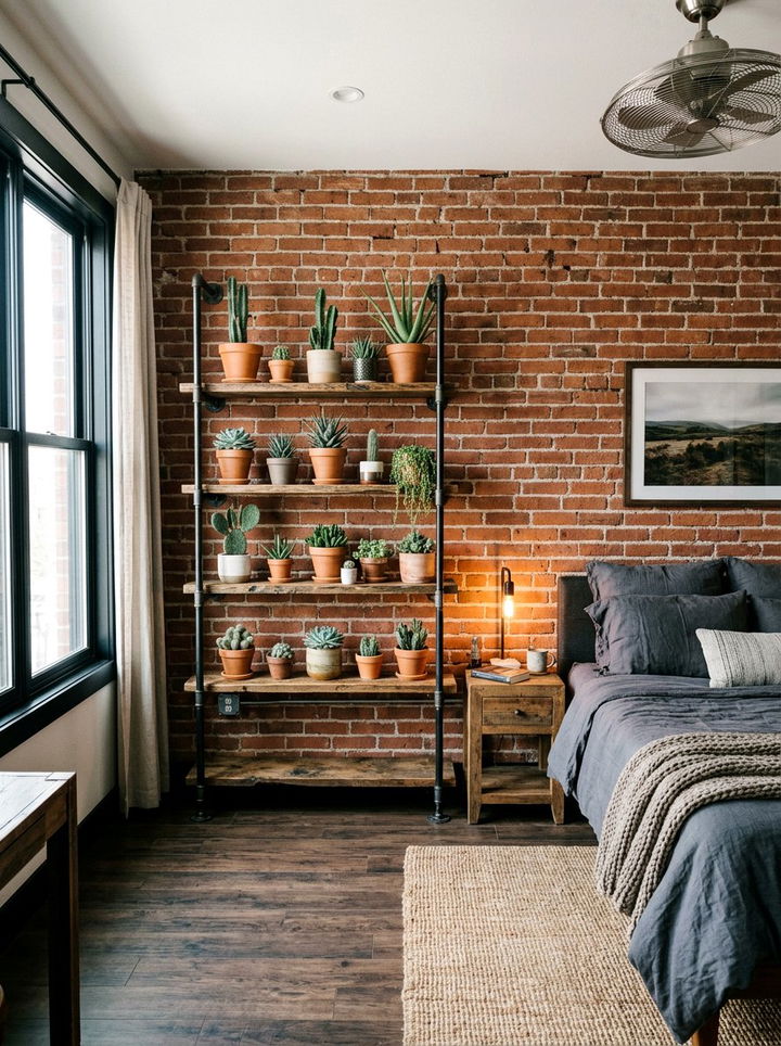 Industrial pipe plant stand - 30 bedroom plant stands