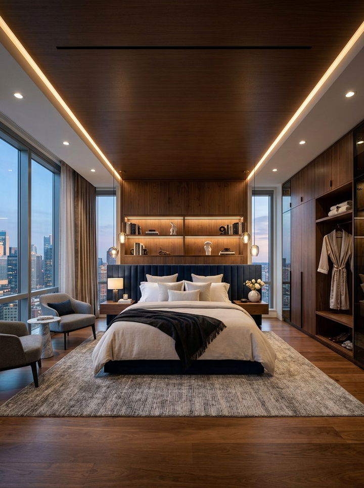 Integrated AC Vent - 30 bedroom false ceiling designs