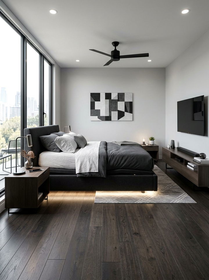 Integrated Lighting Adjustable Bed - 30 bedroom adjustable beds