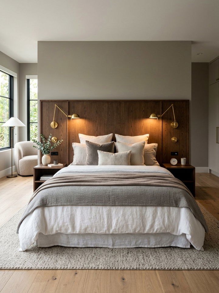Integrated bedside lighting - 30 bespoke bedroom ideas