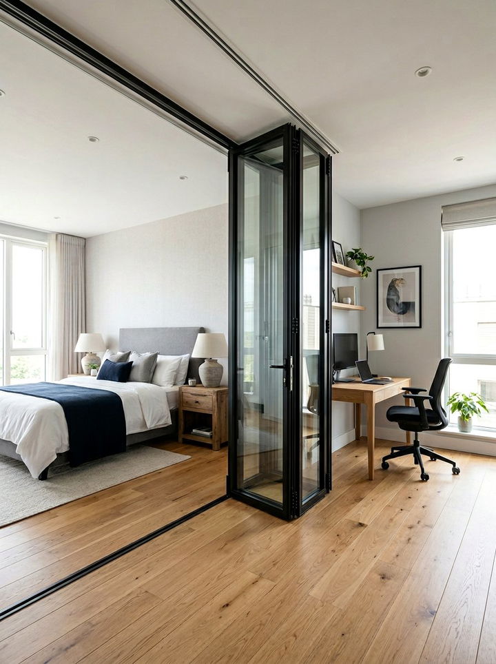 30 Modern Bedroom Bifold Doors to Save Space and Style