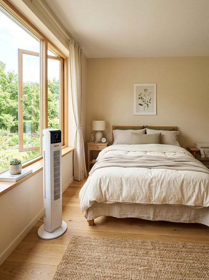 Ionizing Tower Fan For Fresh Air - 30 bedroom tower fans