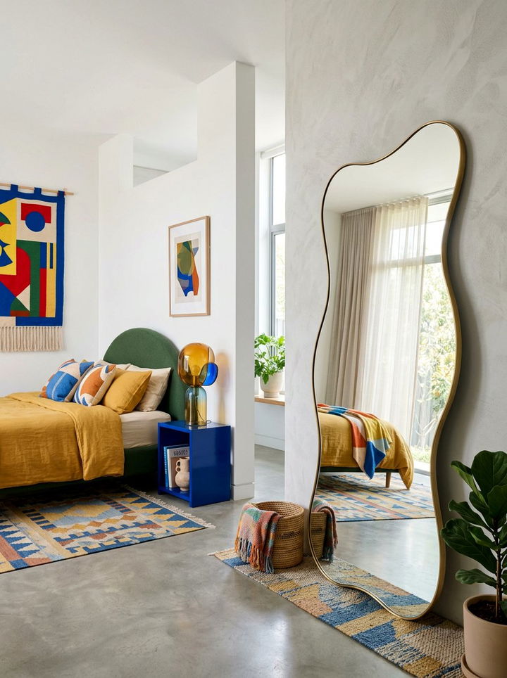 Irregular Shape Full Length Mirror - 30 bedroom full length mirrors