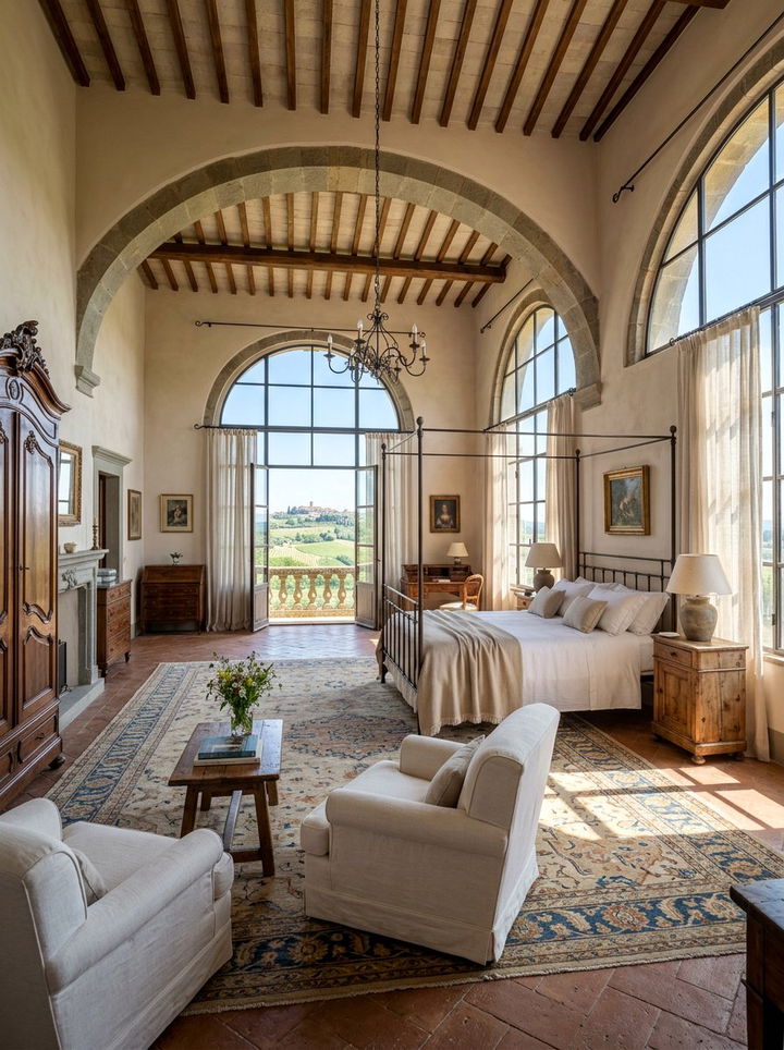30 Italian Bedroom Ideas for a Luxurious and Romantic Space