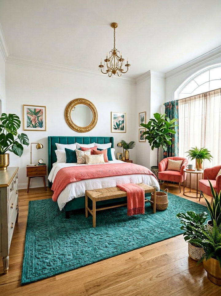 Item11 - 30 pink and green bedroom color combo