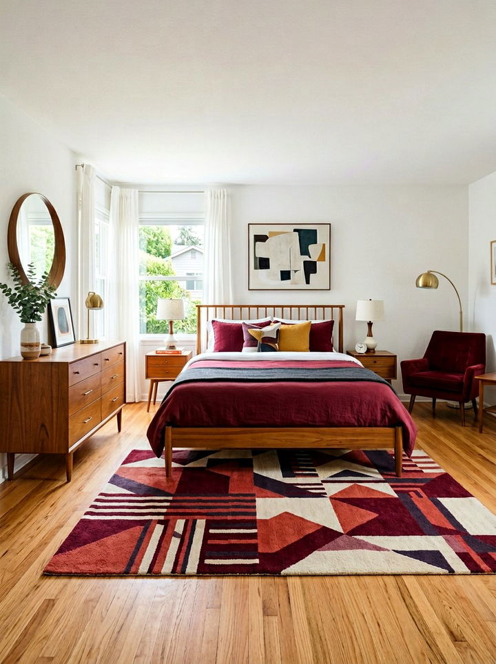 Item15 - 30 wine red bedroom ideas