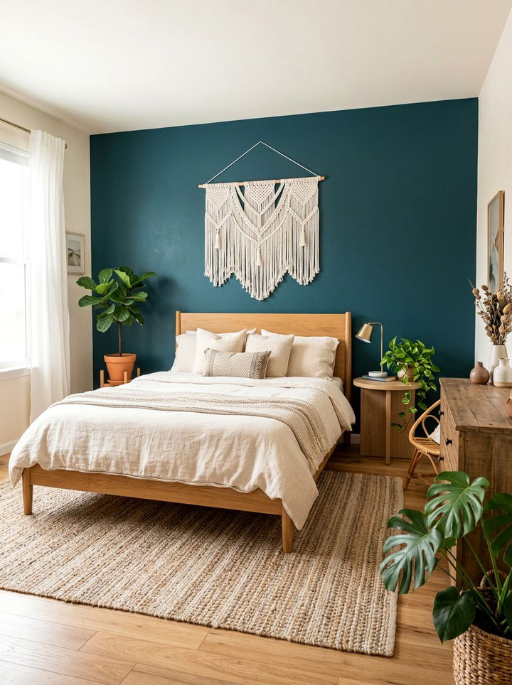 Item2 - 30 bohemian teal bedroom ideas