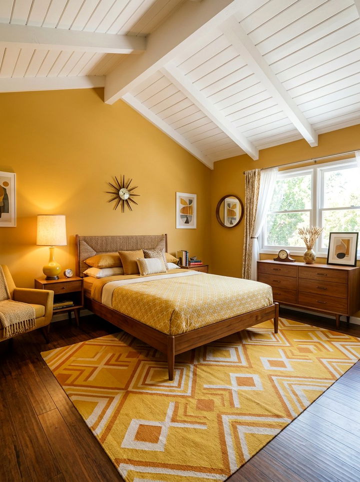Item22 - 30 bright yellow bedroom ideas