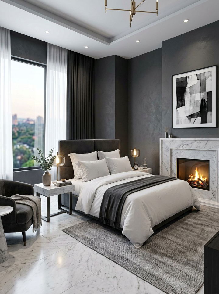 Item22 - 30 charcoal gray bedroom ideas