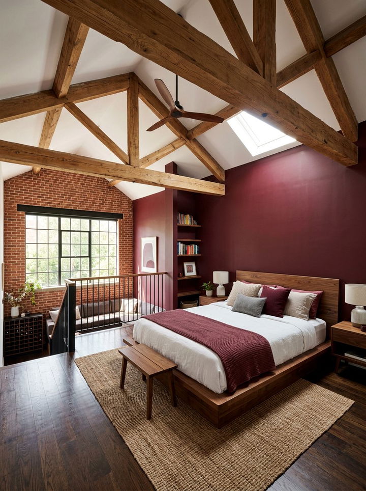 30 Wine Red Bedroom Ideas for a Bold and Sophisticated Look