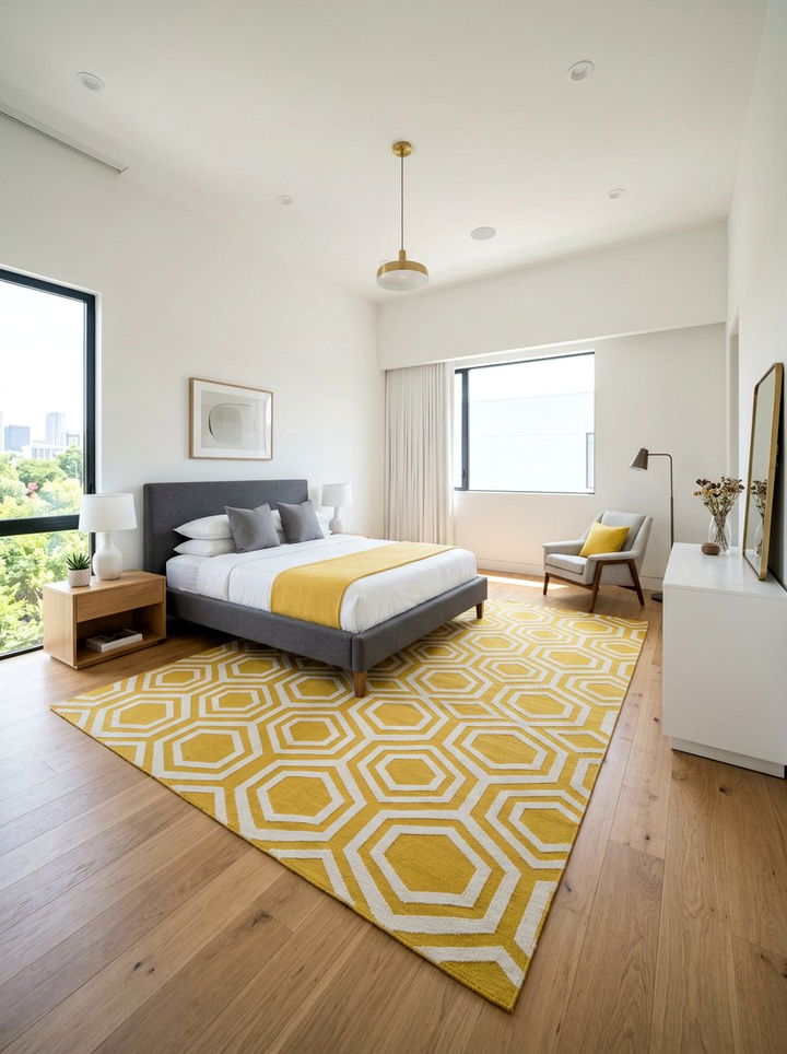 Item25 - 30 bright yellow bedroom ideas