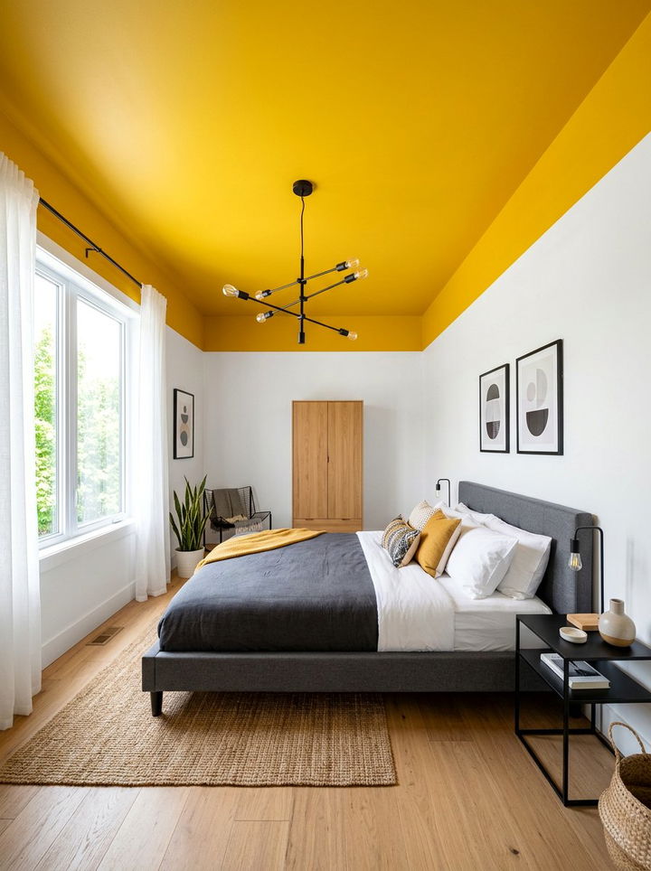 Item26 - 30 bright yellow bedroom ideas