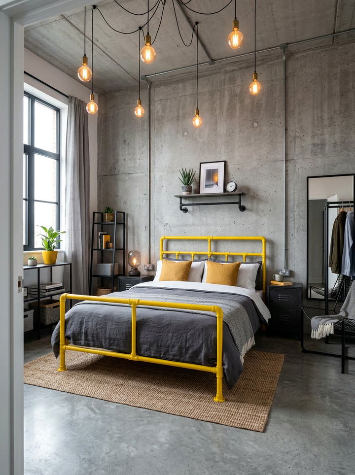 Item28 - 30 bright yellow bedroom ideas