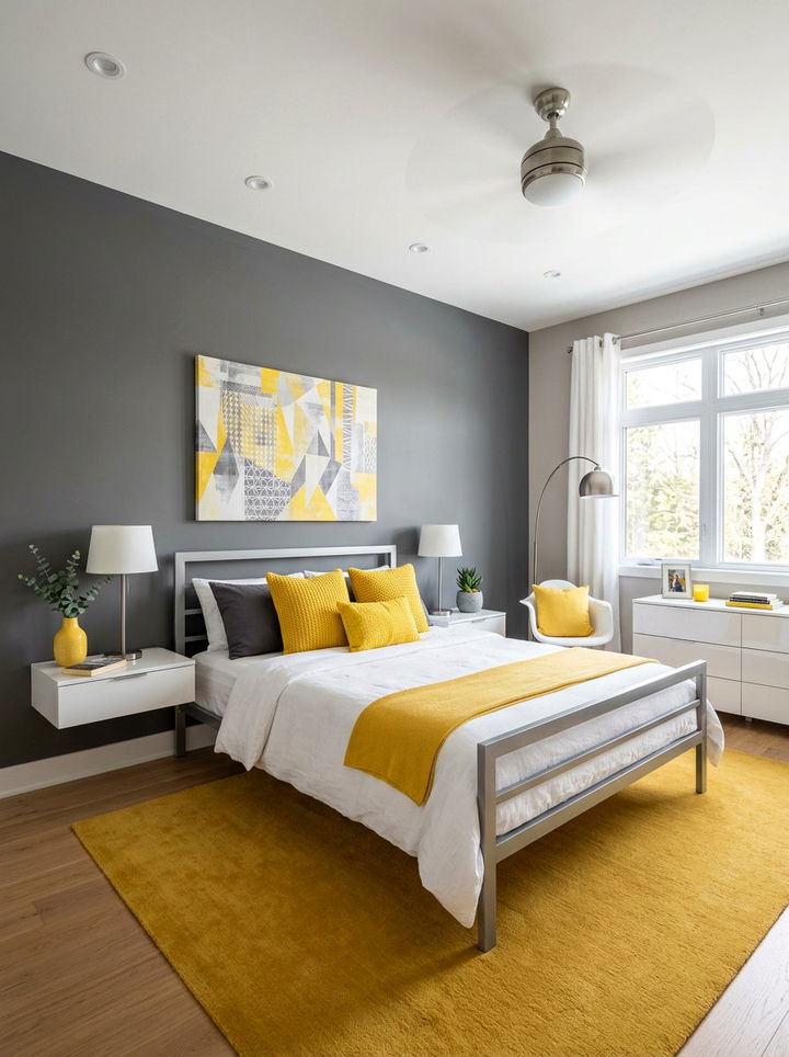 Item5 - 30 bright yellow bedroom ideas