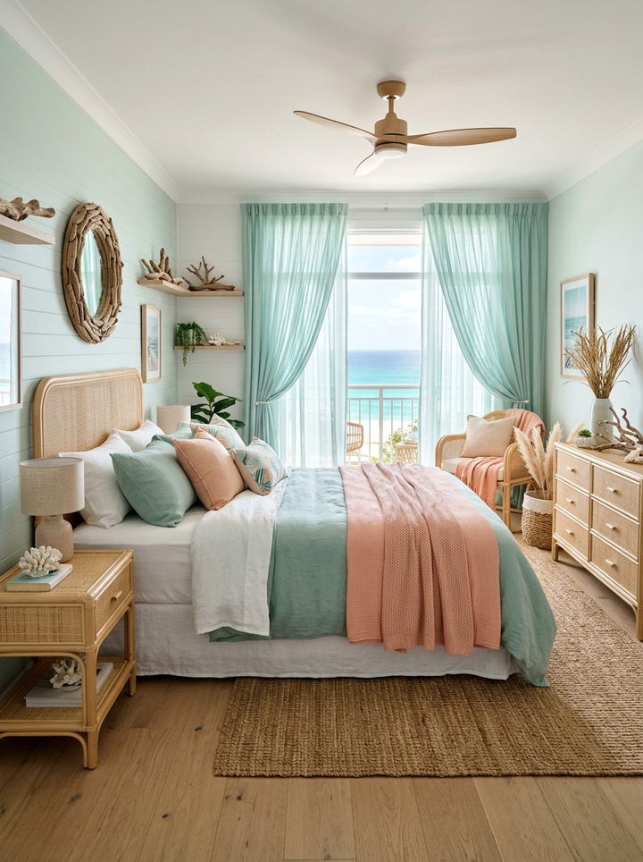 Item8 - 30 pink and green bedroom color combo