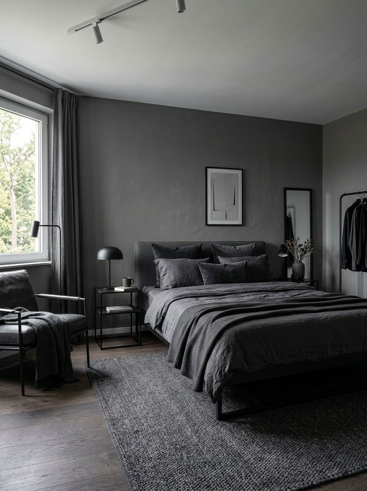Item9 - 30 charcoal gray bedroom ideas