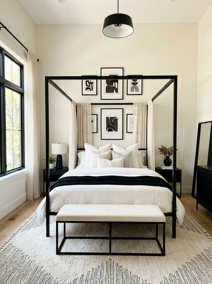Ivory And Black Bedroom - 30 ivory bedroom ideas