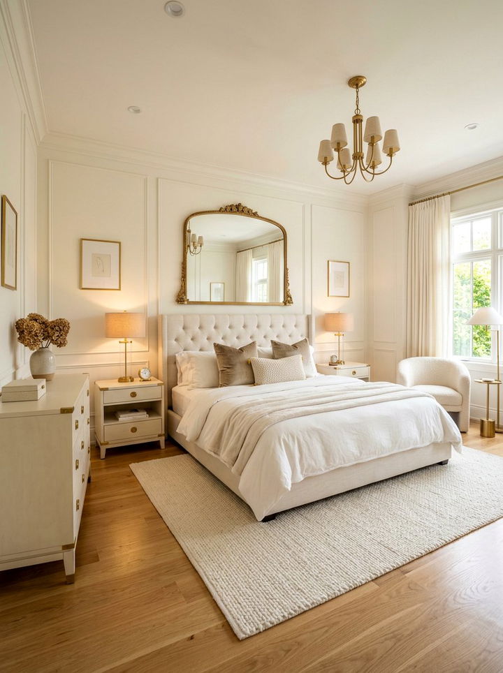 Ivory And Brass Bedroom - 30 ivory bedroom ideas