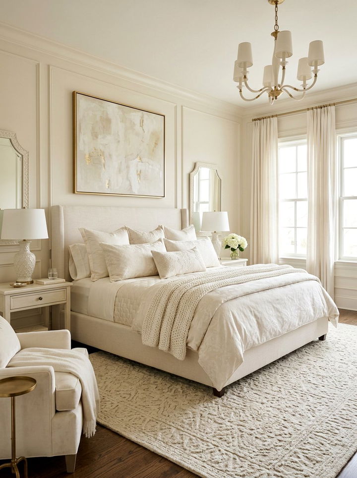 30 Ivory Bedroom Ideas for a Timeless and Elegant Aesthetic