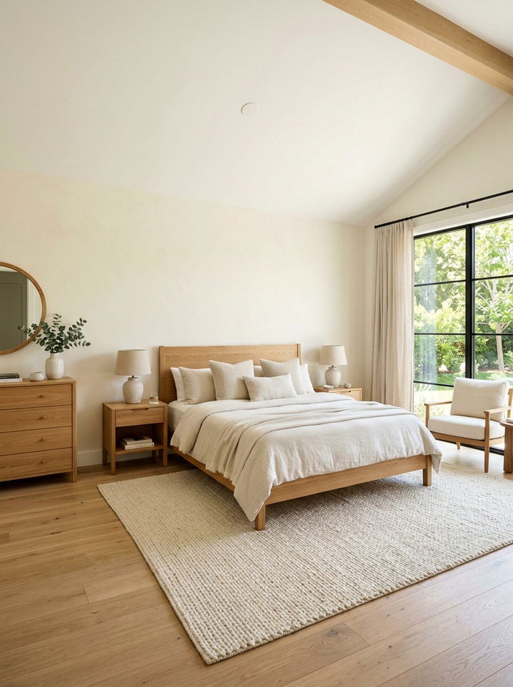 Ivory And Wood Bedroom - 30 ivory bedroom ideas