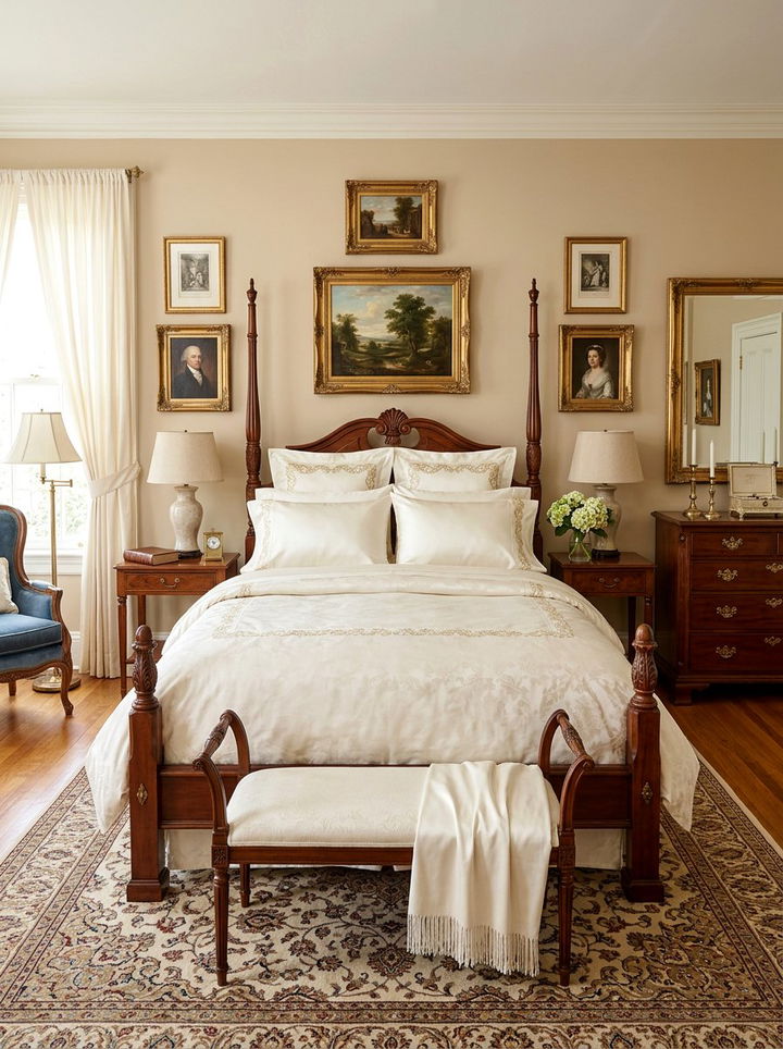 Ivory Satin Sheets - 30 bedroom satin bedding ideas