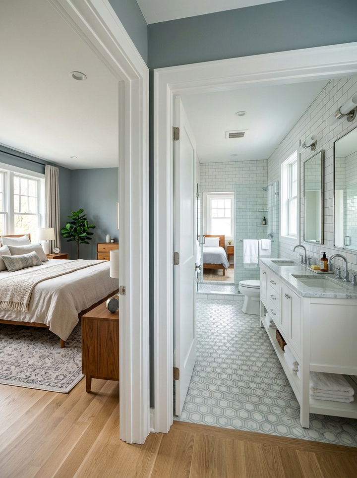 Jack and jill bathroom bedroom layout - 30 bedroom floor plan ideas