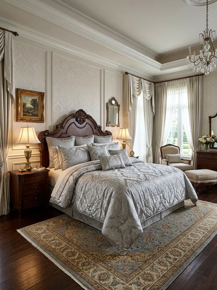 Jacquard Comforter Set - 30 bedroom comforter sets