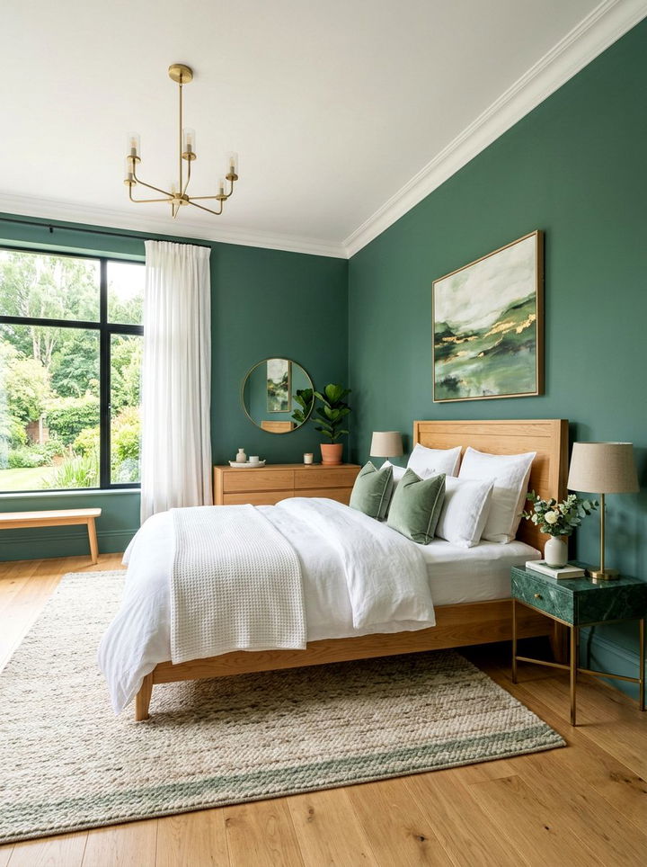 30 Bold Jewel Toned Bedroom Ideas for a Moody Vibe