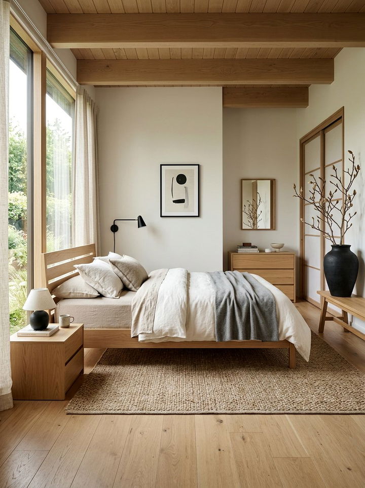 Japandi Bedroom - 30 full size bedroom ideas