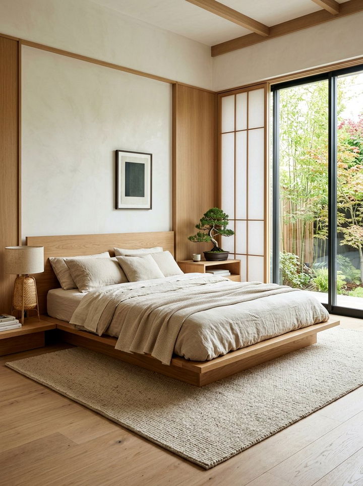 Japandi Bedroom - 30 bedroom ideas