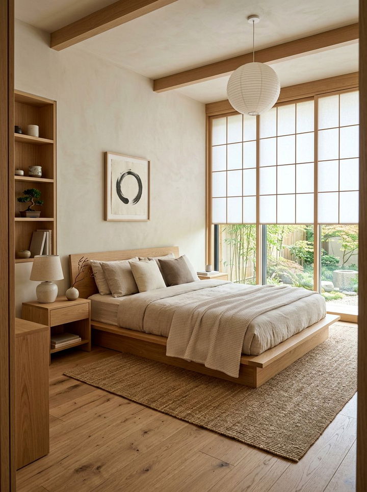 Japandi Bedroom - 30 young adult bedroom ideas