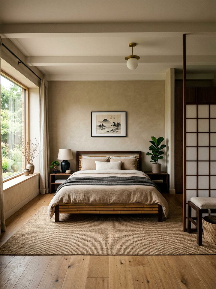 Japandi Bedroom - 30 bedroom room settings