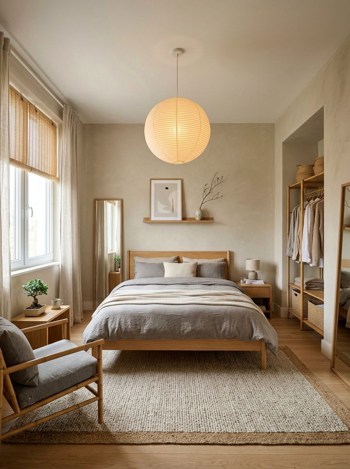 Japandi Bedroom - 30 bedroom themes