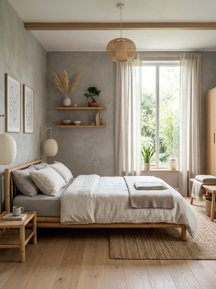 Japandi Bedroom Retreat - 30 interior designer bedroom ideas