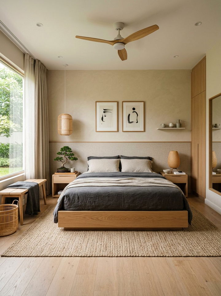Japandi Bedroom Style - 30 modern bedroom ideas