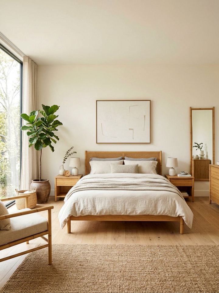 Japandi Bone White Bedroom - 30 bone white bedroom ideas