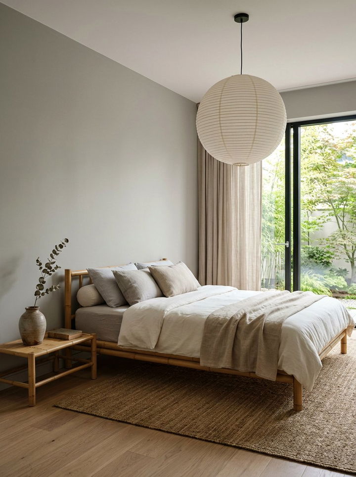 Japandi Neutral Bedroom - 30 neutral tone bedroom ideas