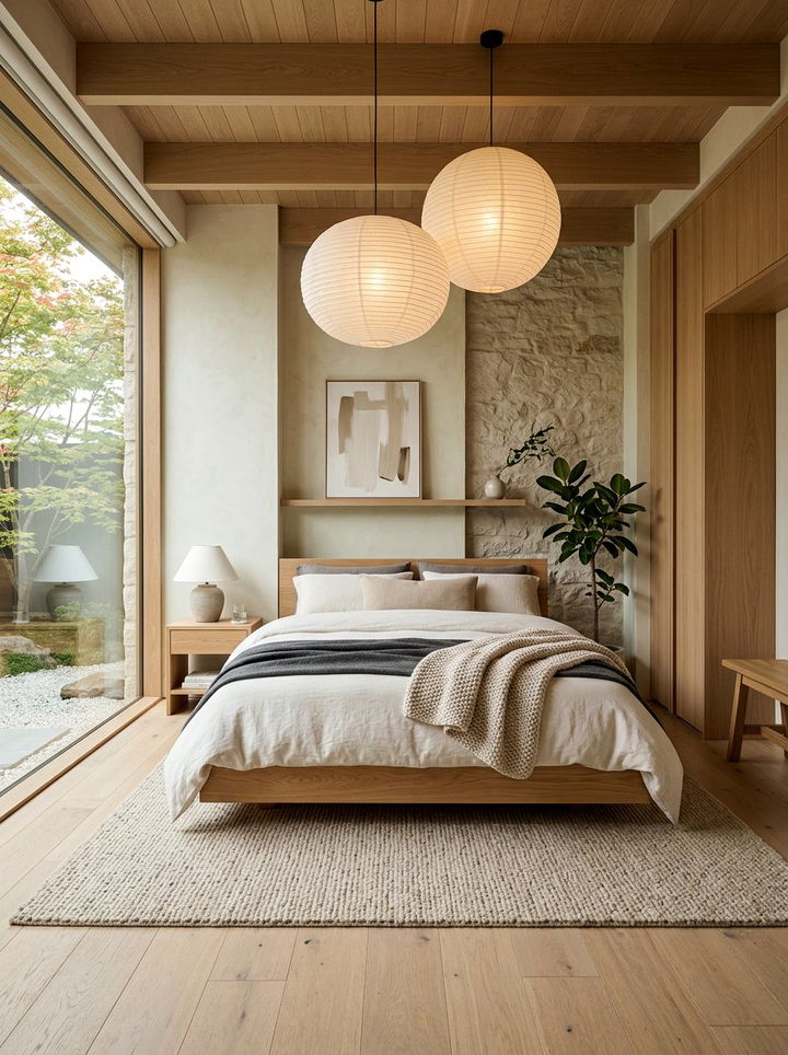Japandi Style Bedroom - 30 move in ready bedroom ideas