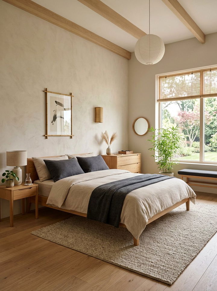 Japandi bedroom - 30 designer bedroom ideas