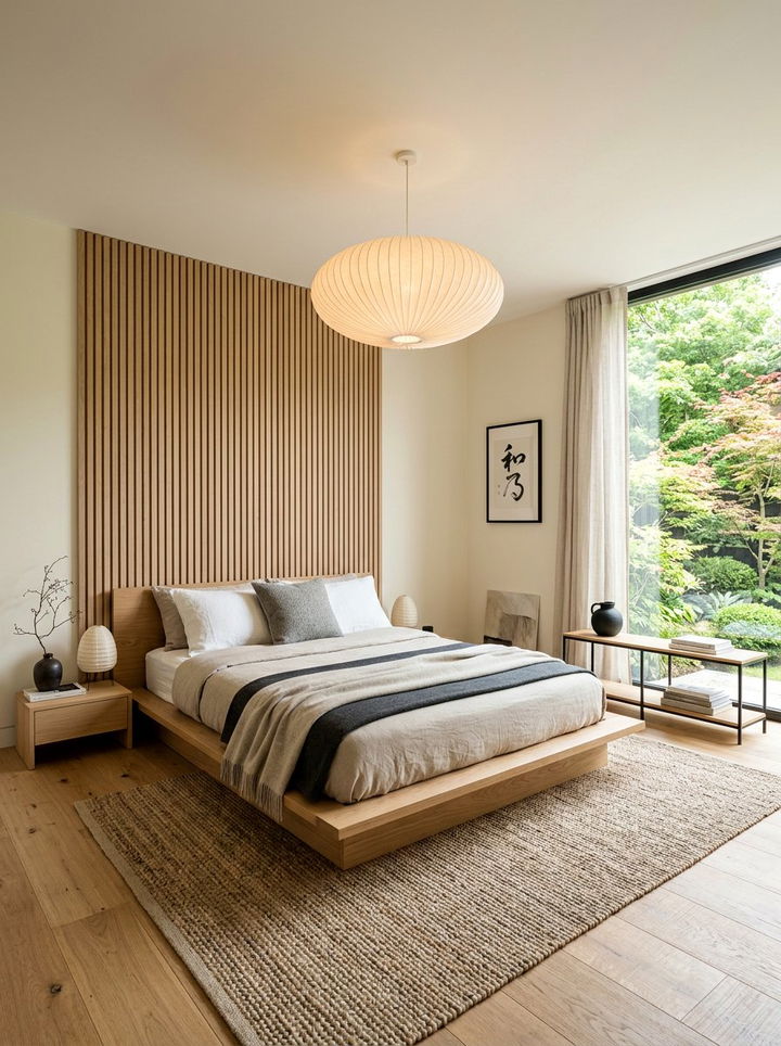 Japandi bedroom - 30 restful bedroom ideas