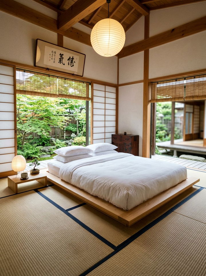 Japanese Floor Bed - 30 bedroom low profile beds
