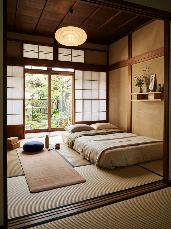 Japanese Yoga Bedroom - 30 yoga bedroom ideas