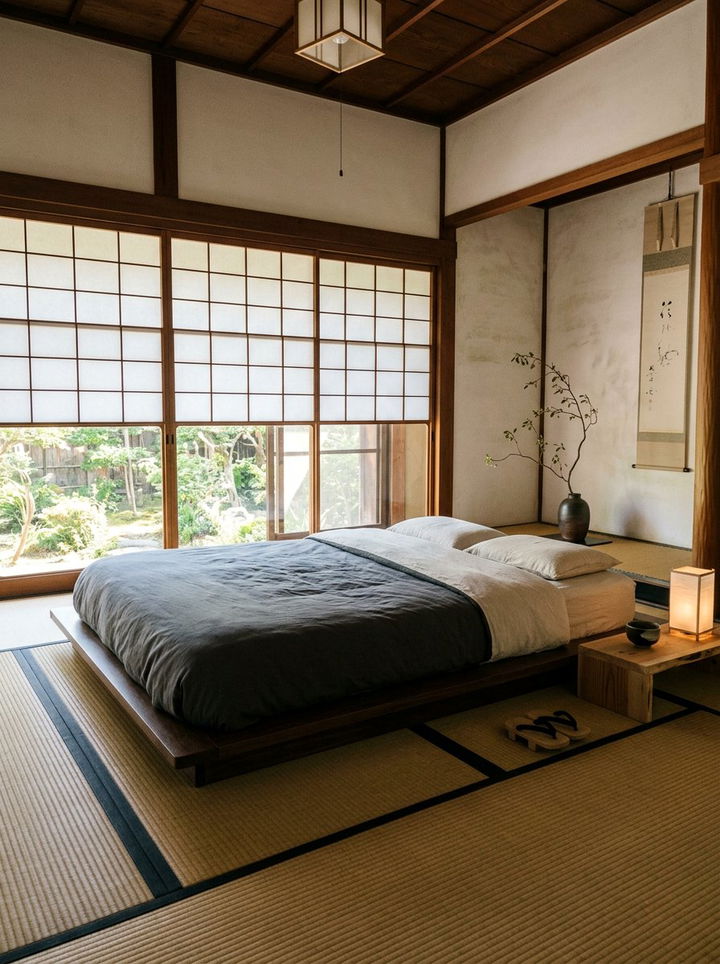 Japanese Zen Bedroom - 30 insomnia bedroom ideas