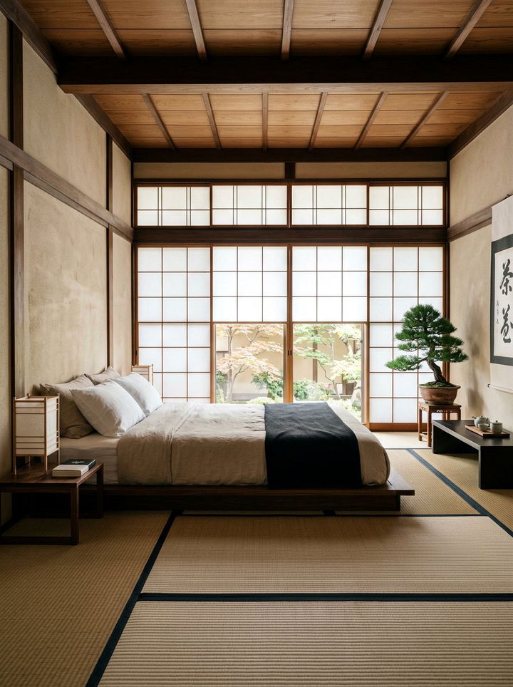 Japanese Zen Bedroom - 30 modern bedroom ideas