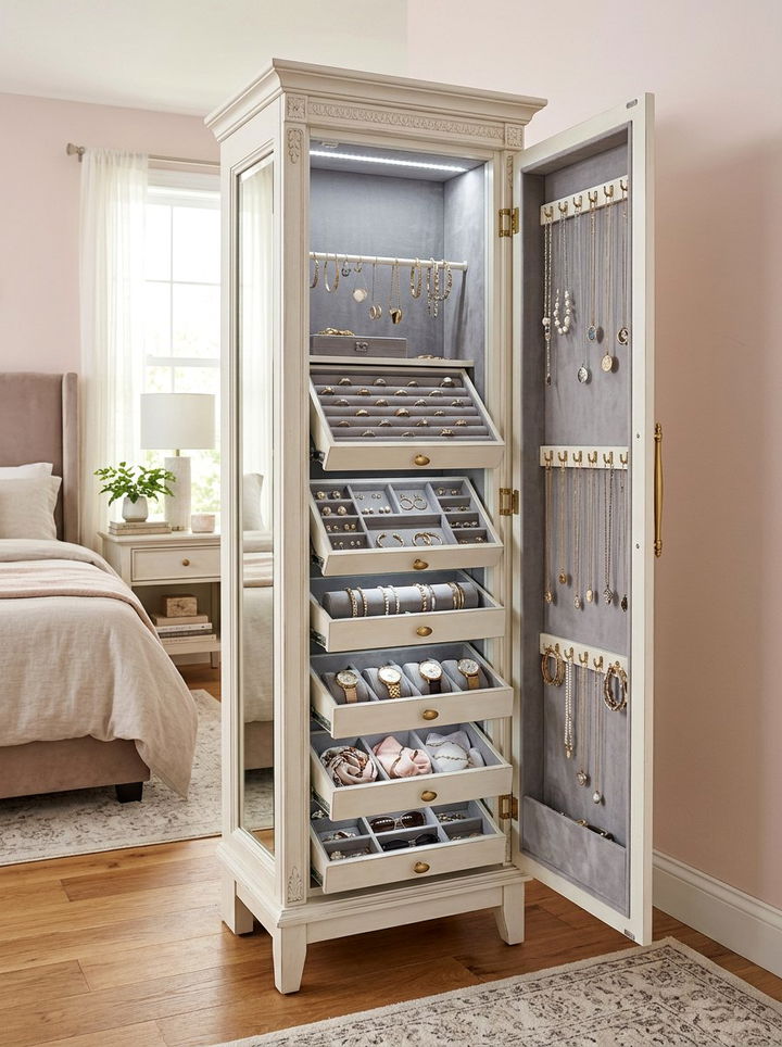 Jewelry Storage Bedroom Armoire - 30 bedroom armoires