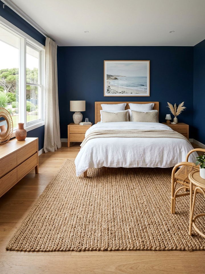 Jute Rug Bedroom - 30 nautical bedroom ideas