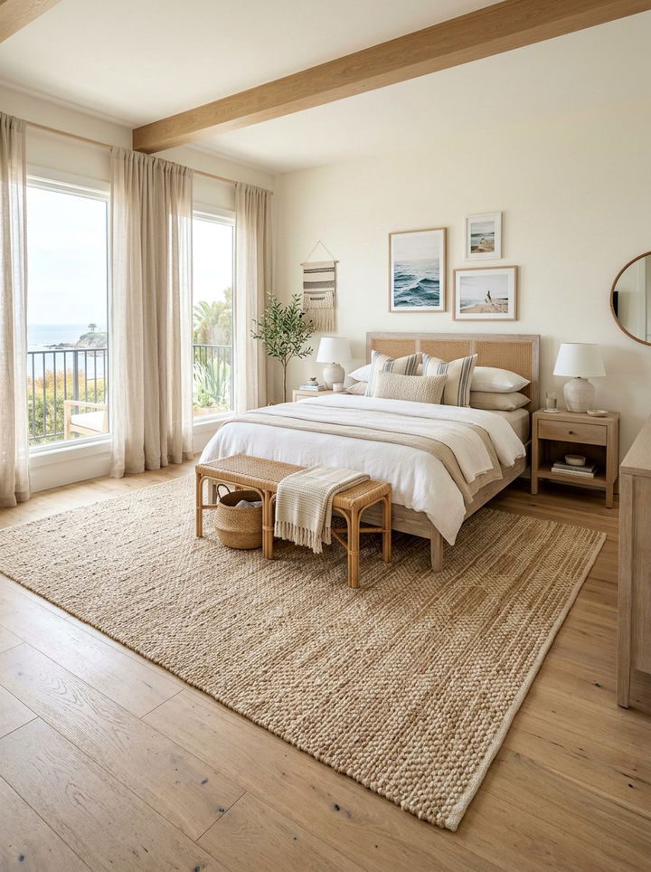 Jute Wool Blend Rug - 30 bedroom wool rugs