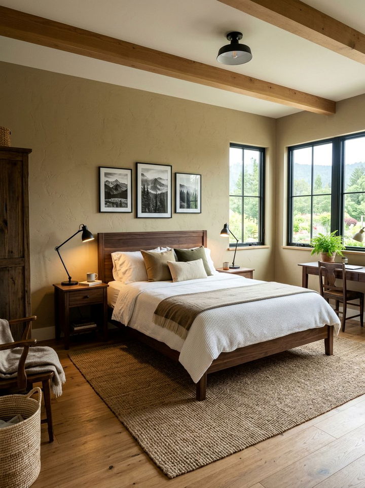 Khaki bedroom - 30 earthy bedroom color ideas