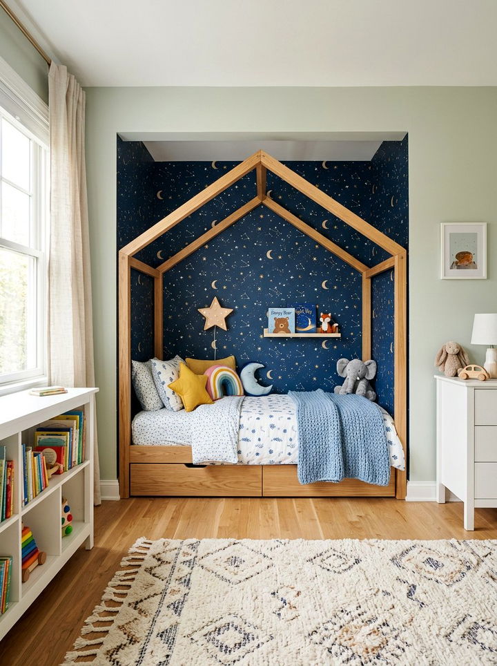 Kids Bed Alcove - 30 bedroom alcove ideas
